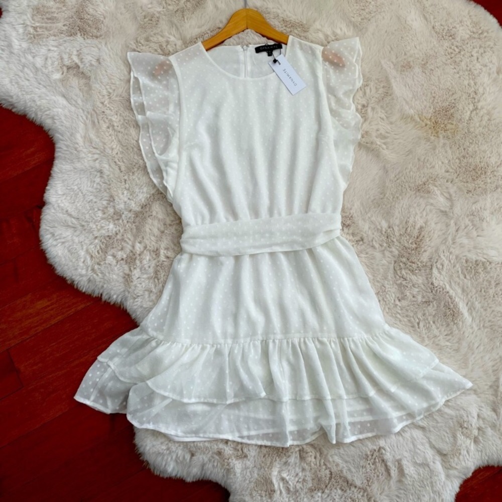 Dynamite Swiss dot dress